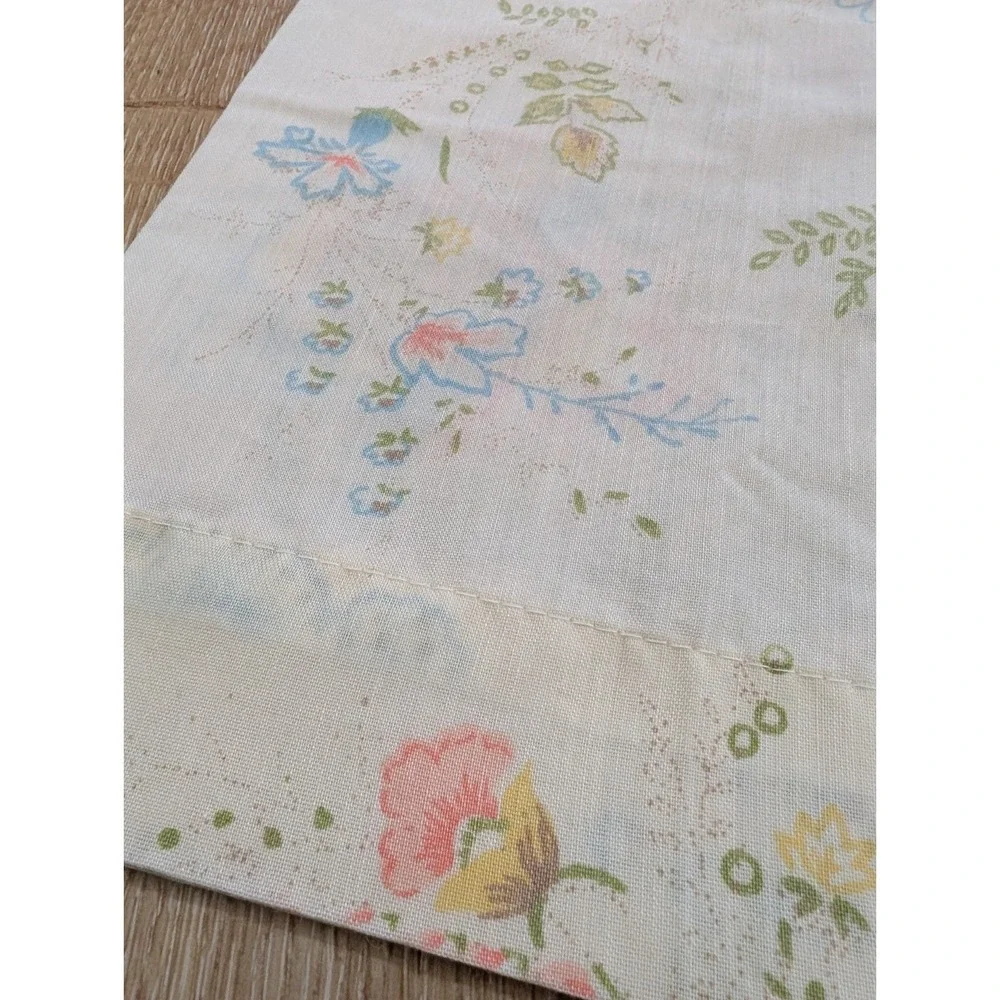 VTG THOMASTON STD PILLOWCASE NO IRON MADE IN THE USA